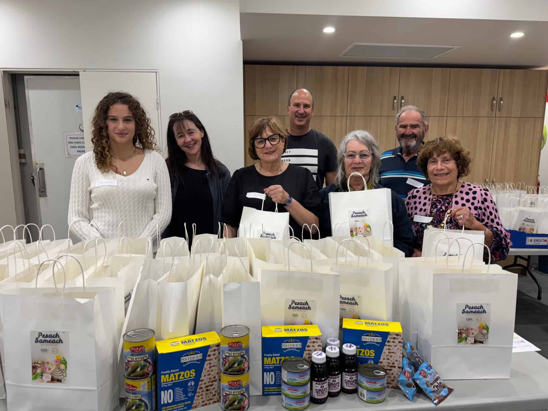 coa sydney volunteer Care Package Assembly